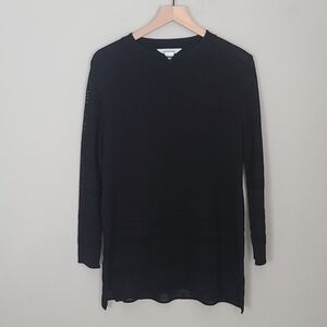 Exclusively Misook Black Longsleeve Sweater